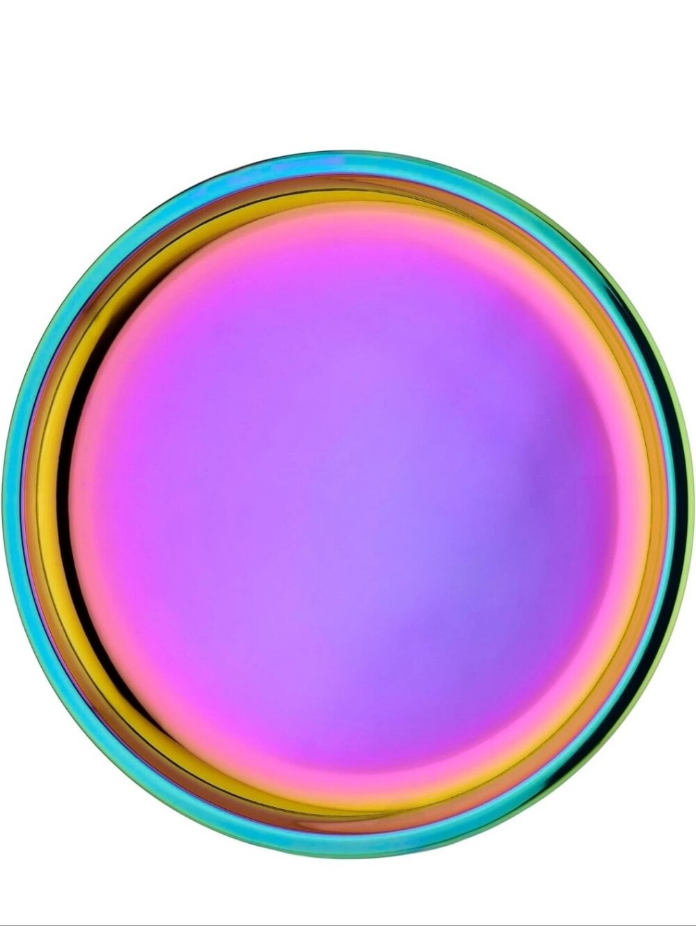 Set Of 4- Ahimsa Purposeful Plates | Stainless Steel